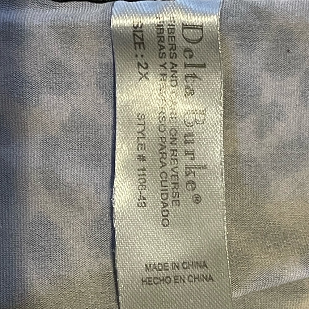Delta Burke Animal Print Intimate/Slip/Sleep Size 2X - Picture 4 of 7